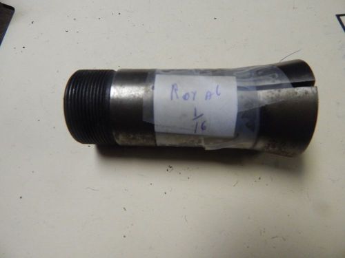 Royal  1/16&#034;  round # 5C Collet with internal threads