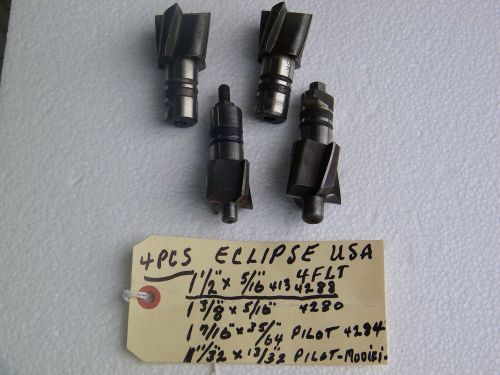 4PCS-ECLIPSE - MIXED -  MACHINIST  COUNTERBORES -  6 flt.