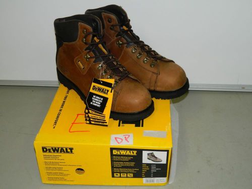DeWalt D66002-07 Work Boots, Steel Safety Toe, 2 x 6 II Brown, Size 7