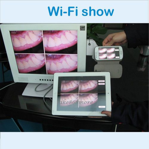 New 15&#034;Digital LCD AIO Monitor+WI-FI Dental Intra oral Camera M-958A+CF-687 more