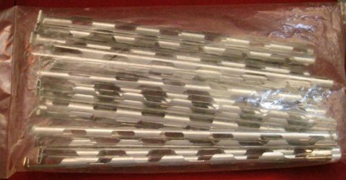 24ea Std Aluminum Al Canes Low Temp Vial Storage Capacity 6 Sm/3 lg Vials NEW lq