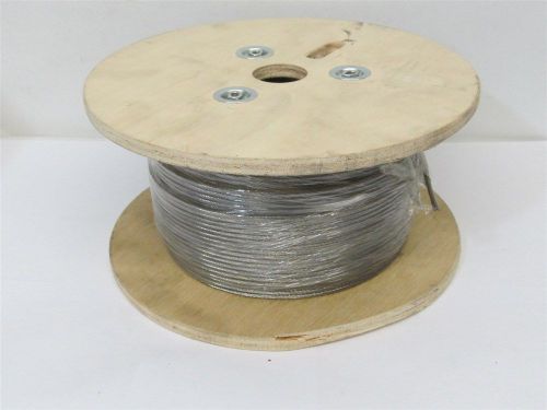 Stainless Steel Rigging Wire - 450&#039;, 1/8&#034;, 1x19