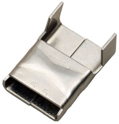 Band-it clips ae4549  316 stainless steel  1/2&#034; wide (100 per box) for sale