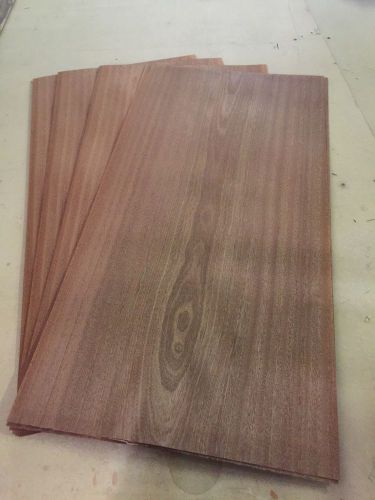 Wood Veneer Sapele 18x36 16Pcs Total Raw Veneer  &#034;EXOTIC&#034; SAP1 10-13-15