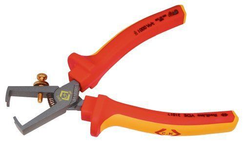 C. K Tools 431012 RedLine VDE Insulated Universal Wire Stripper  6-5/8-Inch OAL