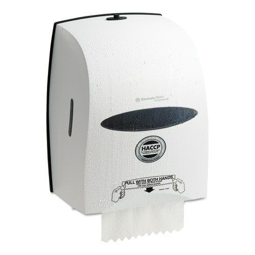 Windows Sanitouch Roll Towel Dispenser, 12 63/100w x 10 1/5d x 16 13/100h, White
