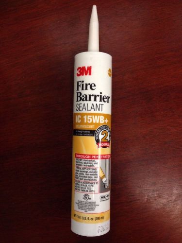 3M IC 15WB+ Fire Barrier Sealant, 10.1 oz., Yellow
