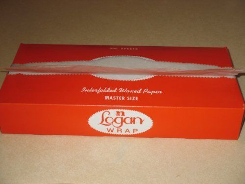 Interfolded Dry Wax Paper grease proof deli paper . 12 Inch x 10 3/4 Inch-  500