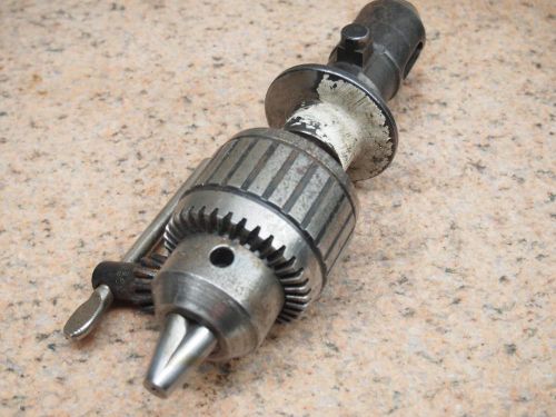 Jacobs 18N 4JT Super Ball Bearing Drill Chuck 1/8 - 3/4&#034;  with No. 3 Morse Taper