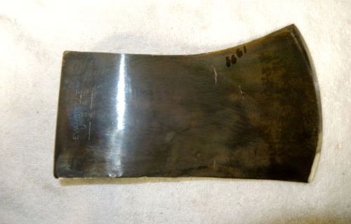 Vintage Evansville 4  Single Bit Axe Head by American Fork and Hoe Co.
