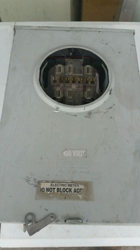 Landis &amp; Gyr 480 volts  type 3r enclosure meter box