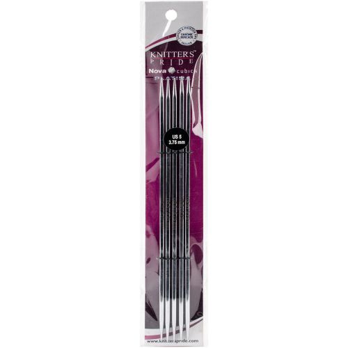 &#034;Cubics Platina Double Pointed Needles 8&#034;&#034;-Size 5/3.75mm&#034;