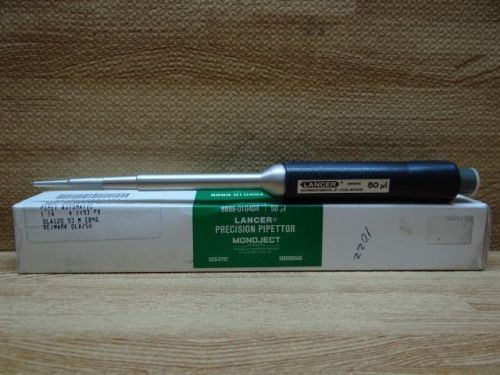 Lancer precision pipette pipettor monoject 8889-010404 hri 50ul sherwood medical for sale