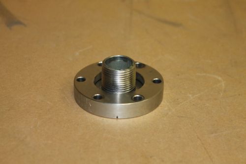 Conflat to NPT adapter, 2 3/4&#034; CF to 3/4&#034; NPT male, SS, Rotating