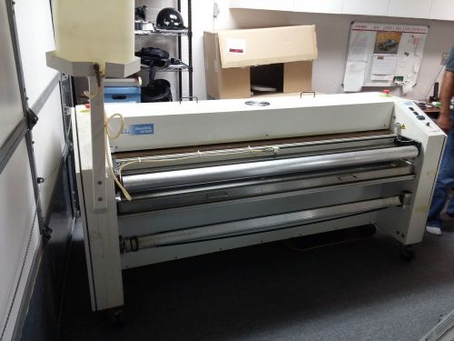 Seal coat laminating machine for printed media material for sale