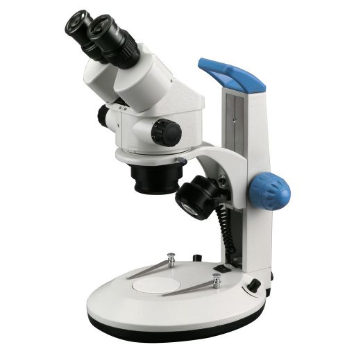 7x-45x super widefield track stand stereo binocular microscope with dual lightin for sale