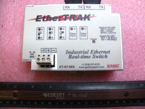 1 PC ETHERTRAK ET-GT-5ES 5 SC INDUSTRIAL ETHERNET REAL TIME SWITCH