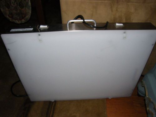 Gagne porta-trace 18&#034; x 24&#034; light box stainless steel 60 watts for sale