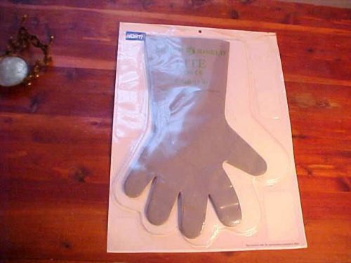 NORTH SAFETY SILVER SHIELD CHEMICAL GLOVES-10 PAIR-0120 C E--SIZE 7-8