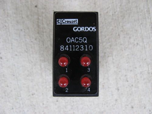 Gordos OAC5Q Black Output Module, 4 channel OAC5 Q