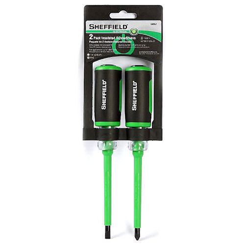 Brand New! Sheffield Electrical Screwdriver (Set of 2 Insulated) (Rated 1000 V)