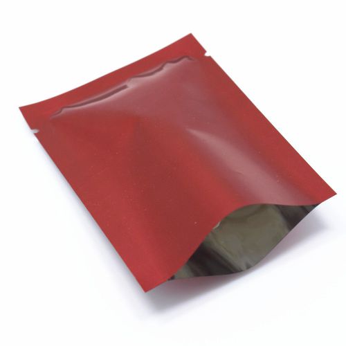 Heat Seal Red Aluminum Foil Bag Mylar Foil Vacuum Pouches Food Storage Packaging