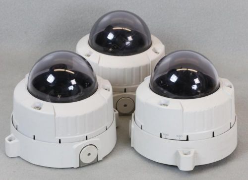 Pelco~Lot of 3~IS50-CHV10S~Outdoor~Security~Surveillance Camera