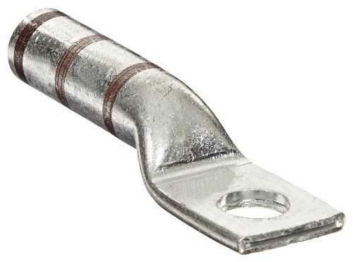 Panduit lcb2-56-q code conductor lug, one hole, long barrel, #2 awg copper for sale