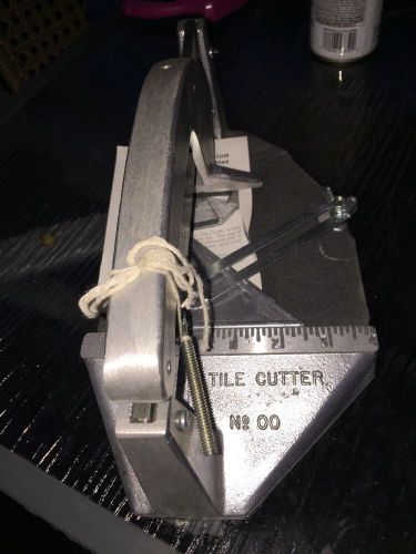 NOS SUPERIOR TILE CUTTER No 00 never Used