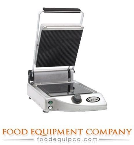Cadco CPG-10 F Single Panini /Clamshell Smooth Surface Grill