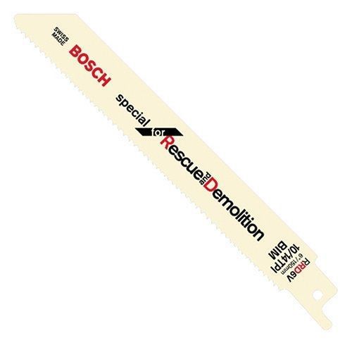 Bosch RRD6V 6-Inch 10/14TPI Demolition reciprocating Saw Blades, 5 Pack