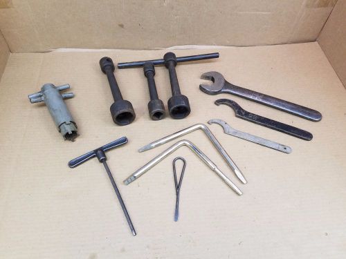 Cnc lathe milling machine service tools, t handle wrenches, spanner wrenches... for sale