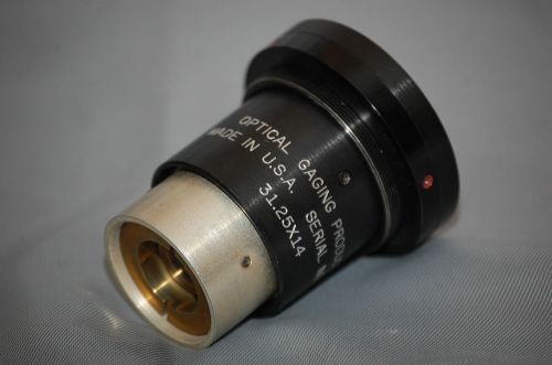 OGP Optical Gaging Products XL-14, XL-14C, Kodak 14-2  31.25X Comparator Lens.
