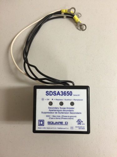 Square D SDSA 3650 Secondary Surge Arrester 600V ~ Max