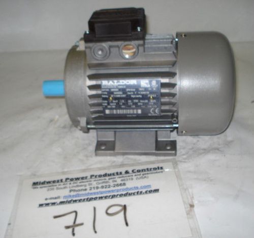 NEW Baldor motor MM5550, 1hp, .75kw, 1710rpm, 80 frame, 230/460, TEFC, 3ph, 80B4