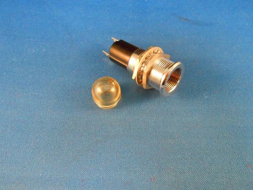 95-0428-0937-301 DIALCO LIGHT IND. COLORLESS STOVPIPE 75W 125V 2 SOLDER TAB NOS