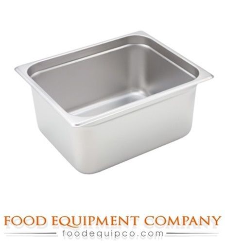 Winco spjh-206 steam table pan, half size, 6&#034; deep - case of 12 for sale