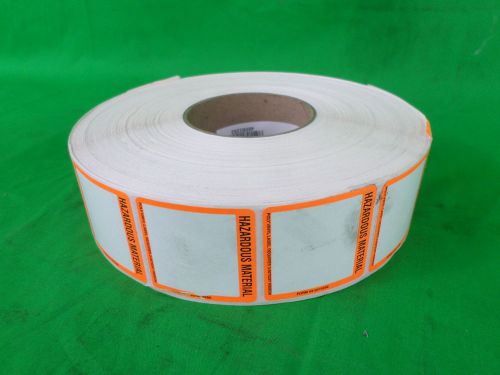 Roll of 2700 ITECH Automation 2455239-23 Hazardous Material Label