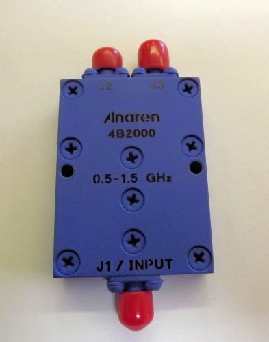 Anaren 4B2000 2-Way Power Divider 0.5-1.5 GHz