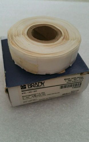New In Box Brady WML-305-502 Wire Marking Labels, 500 Labels