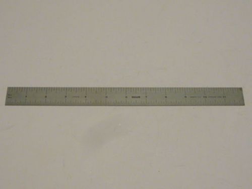 VINTAGE - General Tools &amp; Instruments CF1276 12-inch Satin Finish Rule
