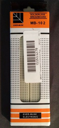 EVER-MUSE- Solderless Breadboard - MB-102 ships for free from the USA