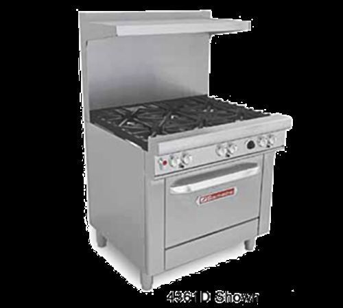 Southbend H4361D-2TL Restaurant Range Gas/electric 36&#034; (2) Burners (1) 24&#034;...