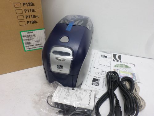 Zebra P120i Card Printer (P120I-0M1UA-ID0)  300dpi  - NEW