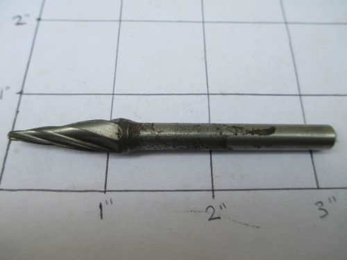 Carbide burr 21/64&#034; x 1&#034; x 1/4&#034; x 3&#034; aluminum cut sl pointed cone, smooth tip for sale