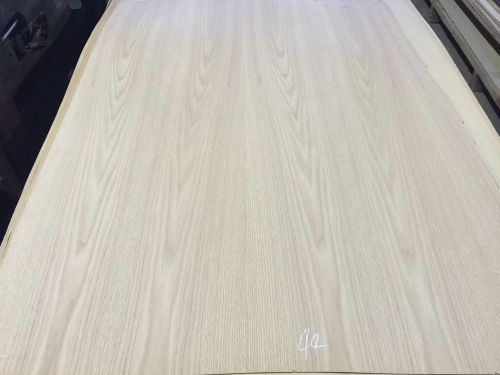 Wood Veneer White Oak 40x48 1 Piece 10Mil Paper Backed &#034;EXOTIC&#034; M500 44
