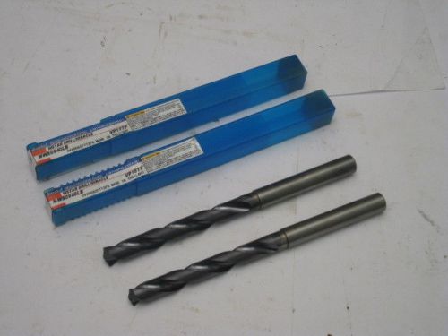 Mitsubishi solid carbide drills 2 pcs MWS0940LB VP15TF , .370&#034; D.