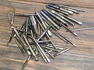 LOT OF OSG &amp; OTHER HSS TAPS 2-56 TO 3/8-24