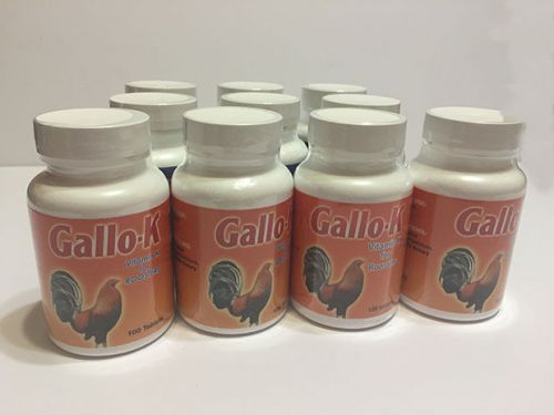 Gallo-K 100 Tablets - Bundle of 6 Bottles