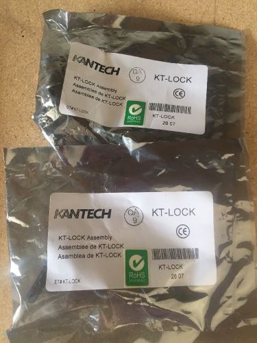 Lot of 2 kantech kt-lock assembly and keys fire alarm security box lock for sale